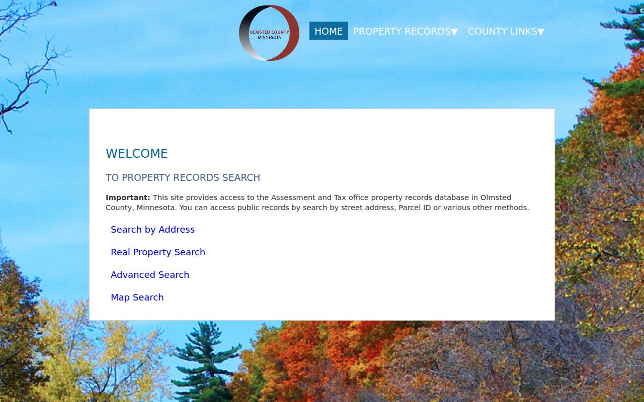 Rochester residents directory Olmsted iasWorld property search